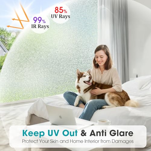Película para ventana Coavas efecto frost protección UV miniatura 3