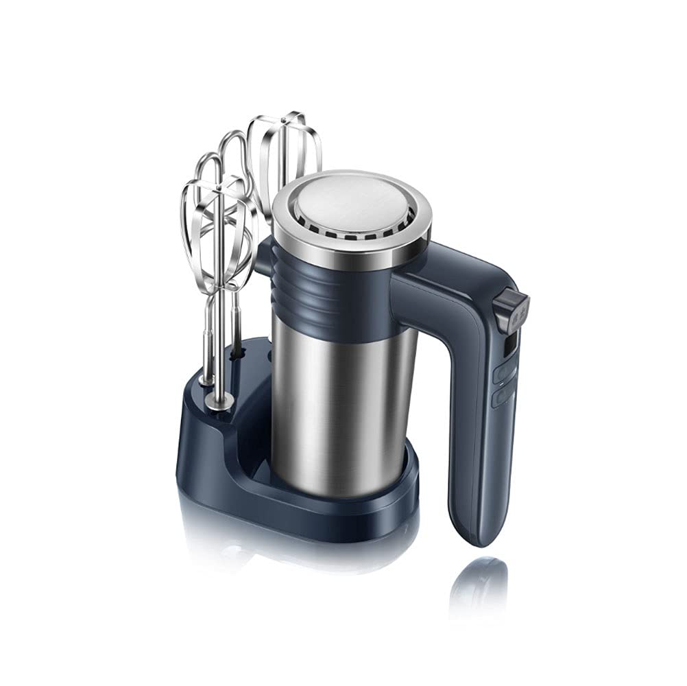El Mezclador de Manos de 9 velocidades eléctricas, 300W Ultra Power Cocina Cocina MANTENIDORES con 4 ACTUALIZADORES DE Acero Inoxidable (2 batillos y 2 Ganchos de Masa)