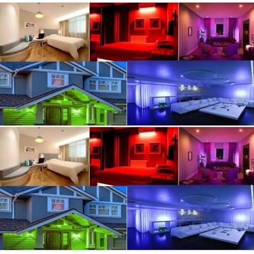 Image of 9 Watt Auto Colour Changing Bulb | Mood Light for Bedroom Living Room Party Events