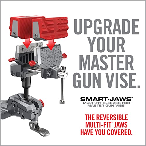 Image of Real Avid Smart-Jaws Multi-Fit Sleeves | Upgraded Vise Jaws | Non-Marring, Heat Resistant Bench Vise Jaws | 9 Different Grooves for Optimal Secure Fit on Variety of Shapes and Sizes