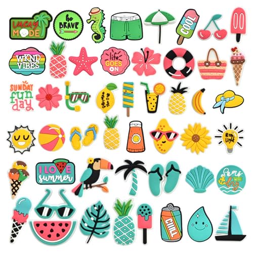 50 Piezas Shoe Charms Adornos para Zapatos,Pines para Crocs,Pins Decorativos,Shoe Charms Accesorios para Adultos,Niños y Niñas