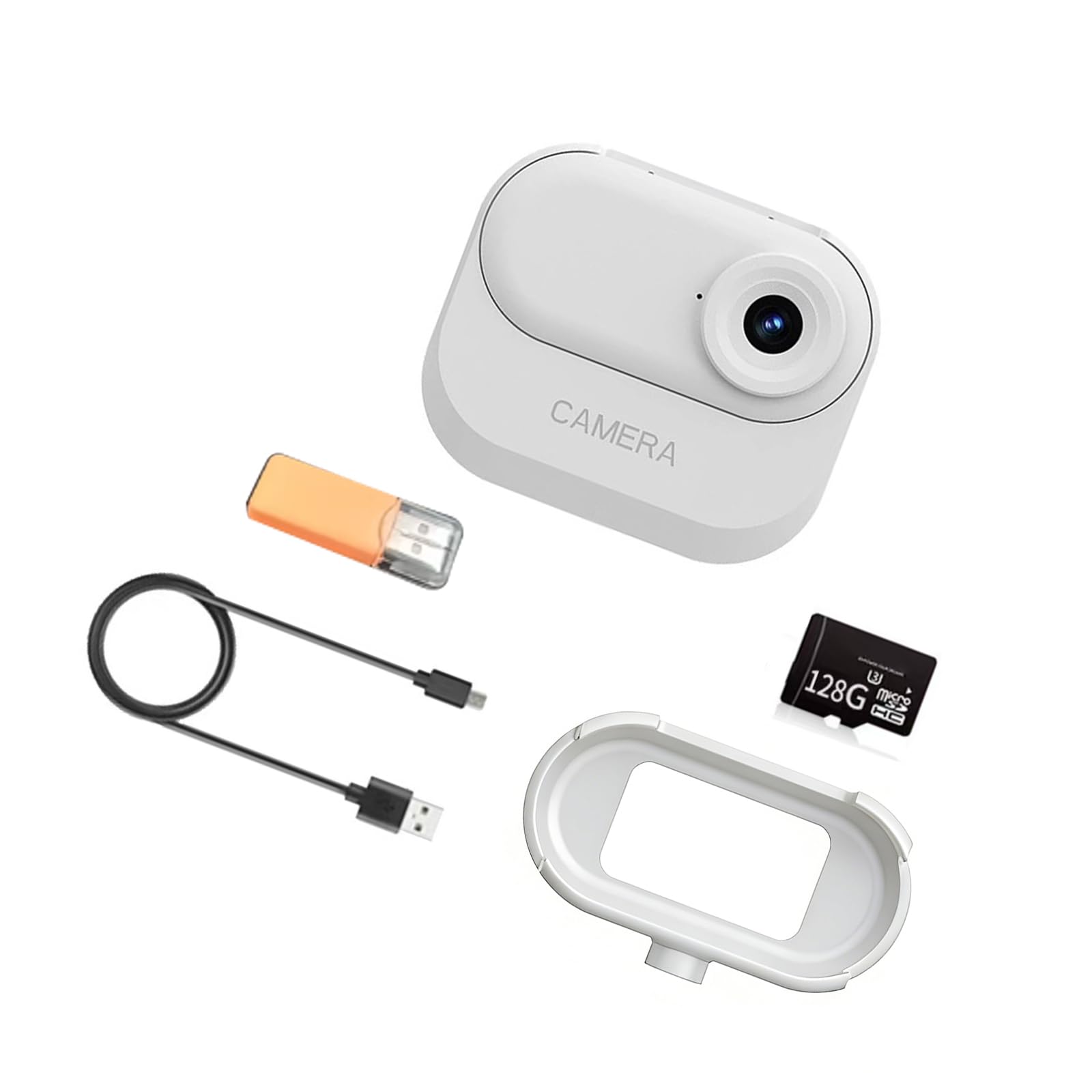 Dispositivo portatile elegante 1080P adatto per sport all ' aperta, osservazione della fauna selvatica e ciclismo Fotocamera sportiva trasportabile estrema per ciclismo