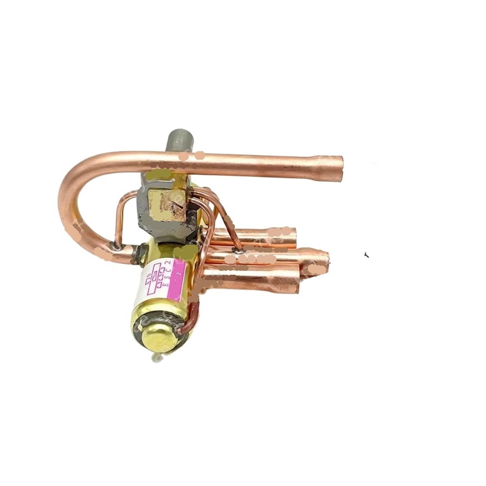 Hizon 1P Four-Way Valve Four-Way Valve Accessories，Compatible For Midea，Compatible For Gree， 1-12P Air Conditioner Air Energy, Coils Four-Way Reversing Valve(1P Four-Way Valve)