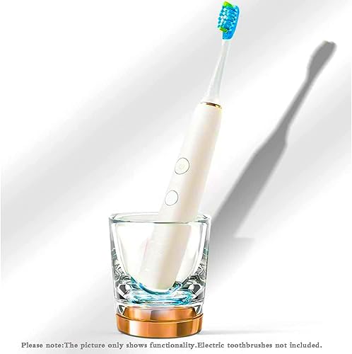 Miniatura 7 de para Philip Cepillo de dientes eléctrico de repuesto Base de carga de vidrio Copa CBA3001, cargador de viaje para Smart 9300 9500 9700 Cepillo de