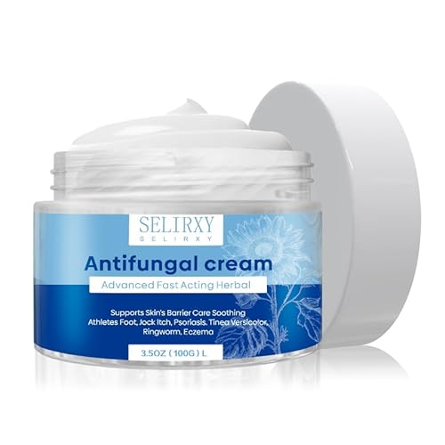 Antifungal Cream for Jock Itch, Psoriasis, Ringworm, Fast Relief for Athlete's Foot Jock Itch and Ringworm 3.5 OZ