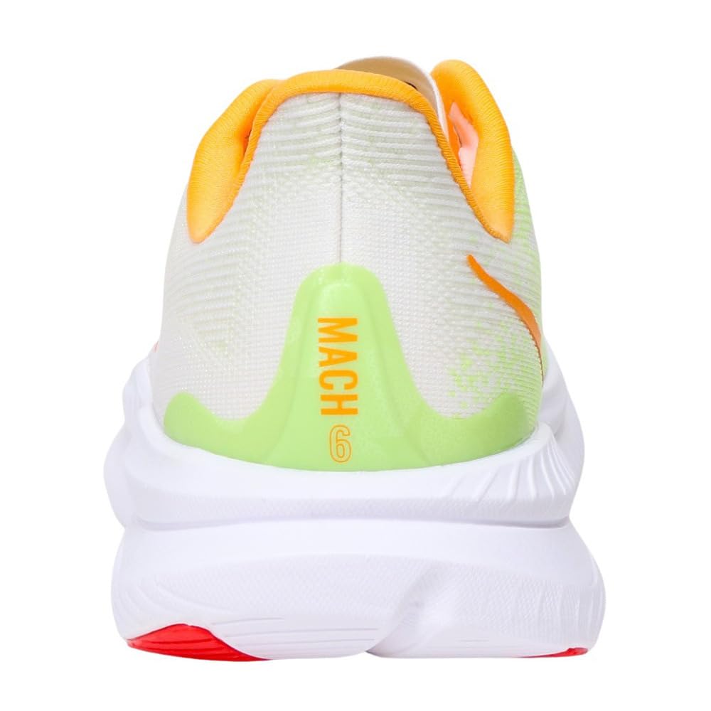 Amazon.co.jp: HOKA ONE ONE(ホカ オネオネ) W MACH 6 WHITE / LETTUCE