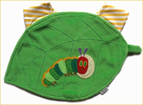 Amazon Co Jp エリックカール 腹ペコ青虫 モール製スタイ スタイ ベビースタイ はらぺこ青虫 涎掛け あぶちゃん 出産祝いやギフトにもどうぞ ベビー用品 葉っぱ柄 ベビー マタニティ
