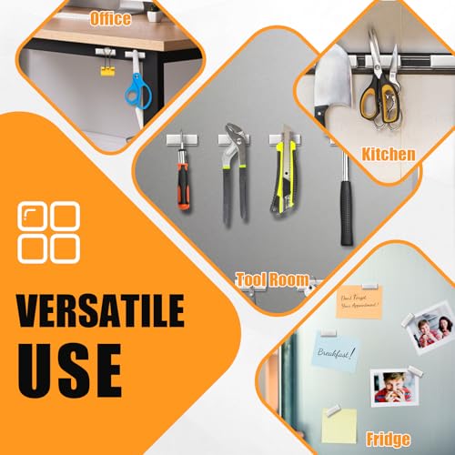 Image of MIKEDE Rare Earth Bar Strong Magnets Neodymium Heavy Duty for Fridge DIY Craft Science，40 Pcs 30x10x5 mm