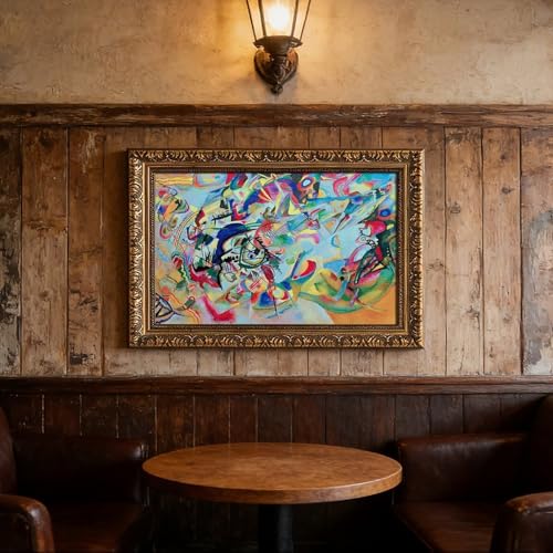 Art posters Kandinsky Composition 7 déco peintures art mural 50x75 - 4
