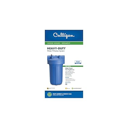 Culligan Heavy-Duty Whole House Sediment Water Filter