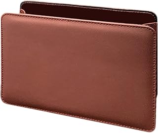 NyxSeat 1 Piece Car Trash Bin, Car Storage Container, Leak-proof Car Front Trash Bin, Boot Organiser, Portable Foldable Storage Box, Multifunctional Car Accessories (Brown)