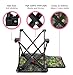 Small Folding Stool Portable, Mini Step Slacker Stool Camping Folding Chairs Outdoor, Lightwight Waterproof Collapsible Camp, Perfect for Fishing Traveling Hiking Beach Garden BBQ, Camouflage Green