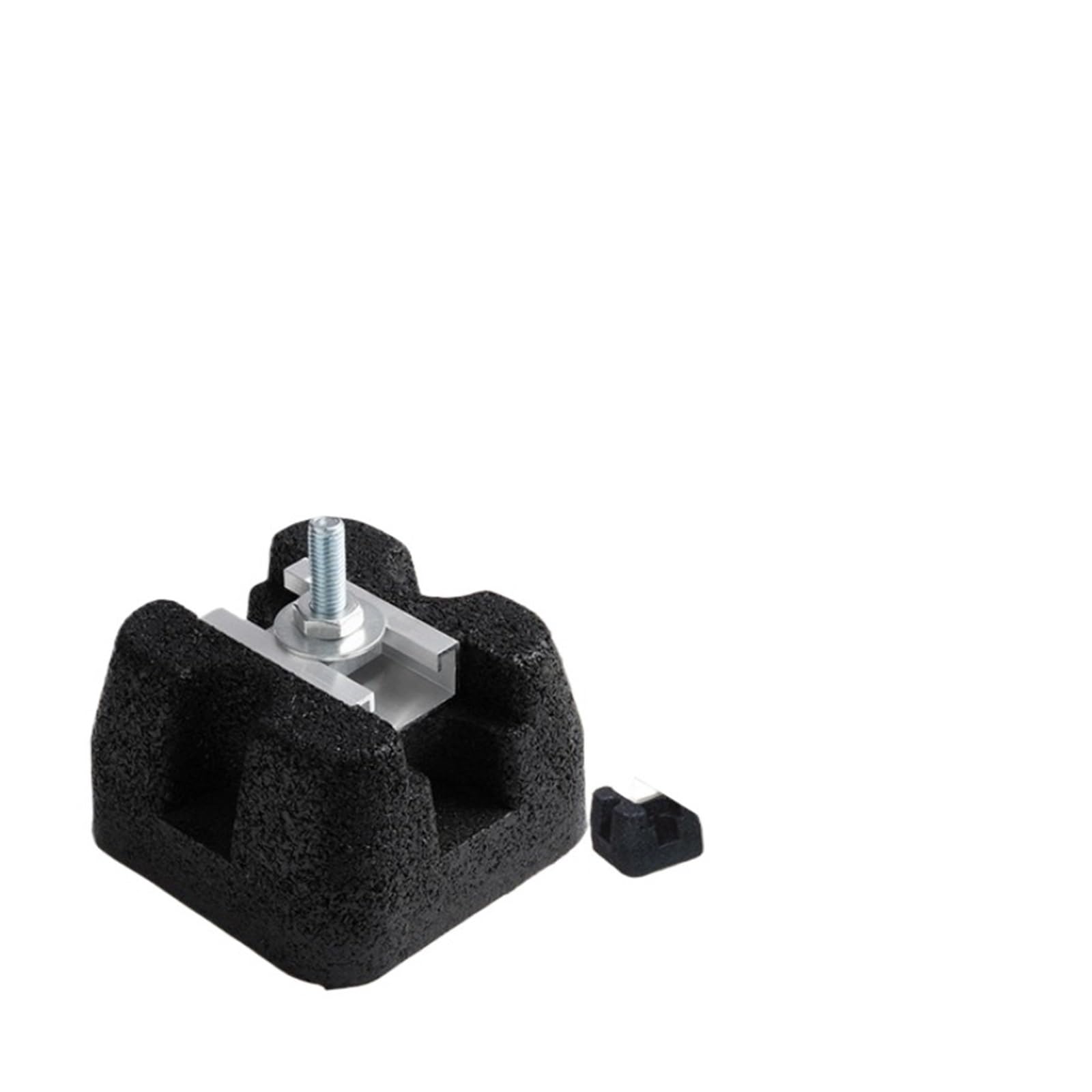 HIZON Almohadilla antivibración for Unidad Exterior de Aire Acondicionado | Base de goma for aire acondicionado central con soporte a prueba de humedad, absorción de impactos universal(4pcs B)