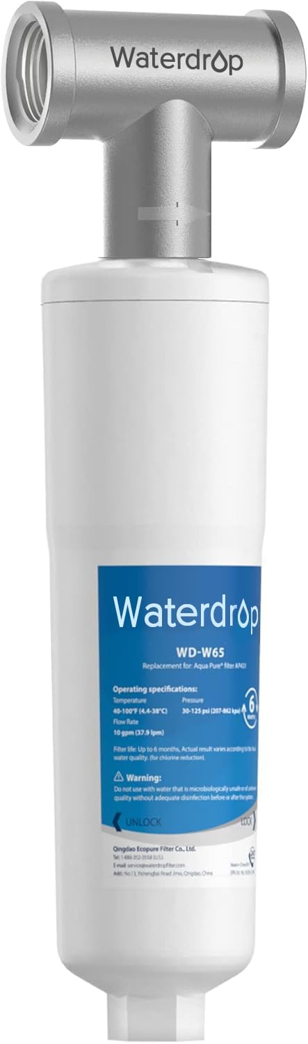 AP431 AP430SS Whole House Scale Inhibitor Filter, Heater Softener System, Prevent Scale Build Up On Hot Water Heaters, Pipes and Boilers