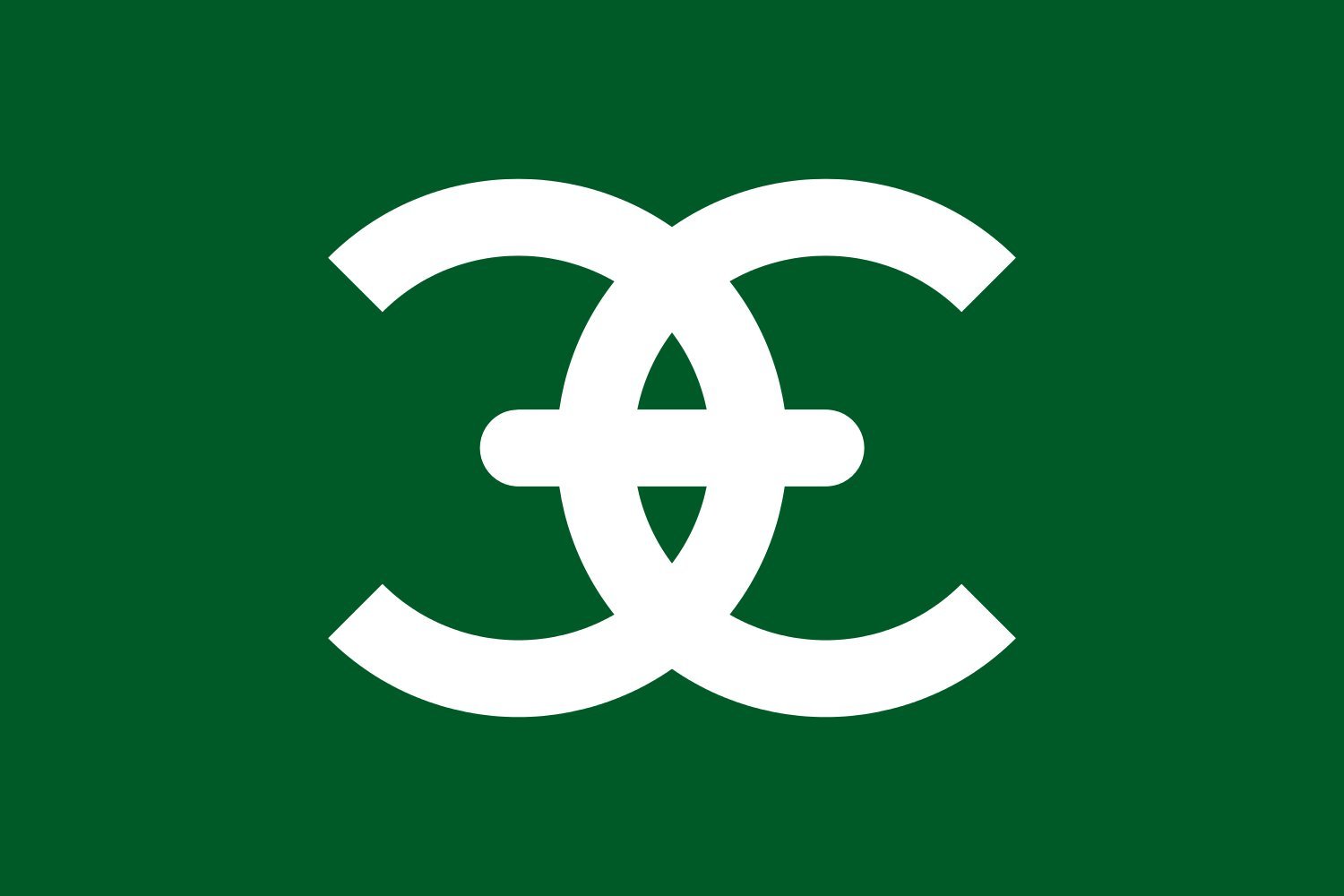 Drapeau Large Kasaoka Okayama anti-décoloration pour vents forts