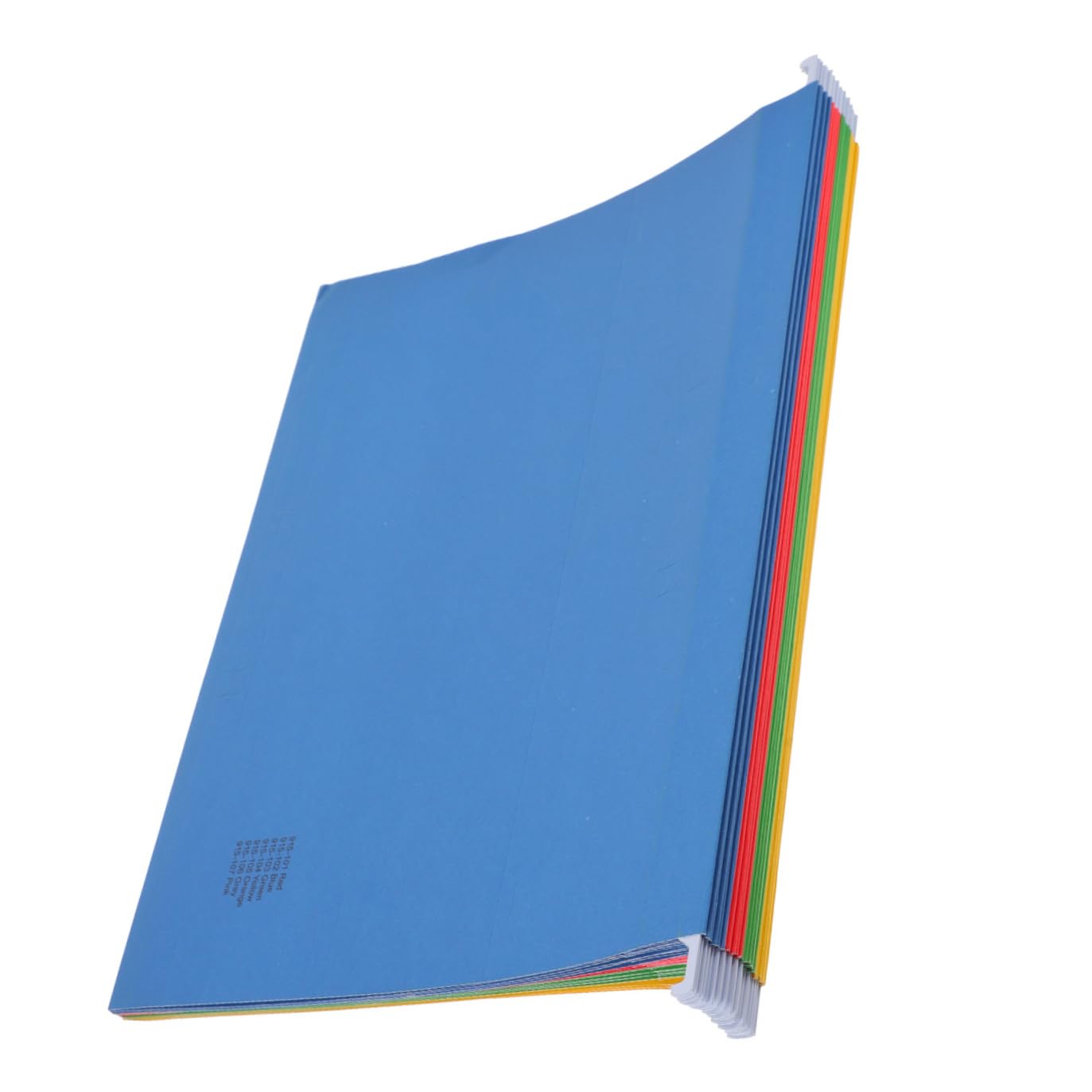 12 pezzi Sospese Colorate con Ganci in Ferro Rinforzato Organizer Documenti Resistente e Anti-deformazione per Ufficio Casa e Studio