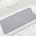 Aveenis Bath Mat for Tub,Anti-Slip Bathtub Mat Extra-Long Tub Shower Mats Machine Washable(39" L x 16" W, Gray)