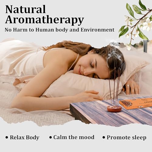 Image of Raajsee Cedar Incense Sticks, 100%-Natural Charcoal Free Organic Non Toxic Clean Burning Handmade Insence Sticks 100 gm Pack, Meditation Gifts - Spritual Cleansing