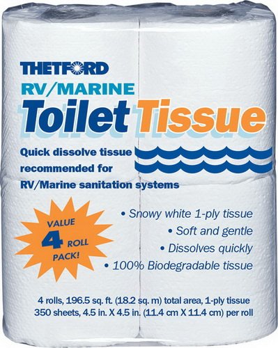 Thetford MARINESOFT TISSUE-1PLY-4PAK 20804 (Image for Reference) Thetford MARINESOFT TISSUE-1PLY-4PAK 20804 (Image for Reference)
