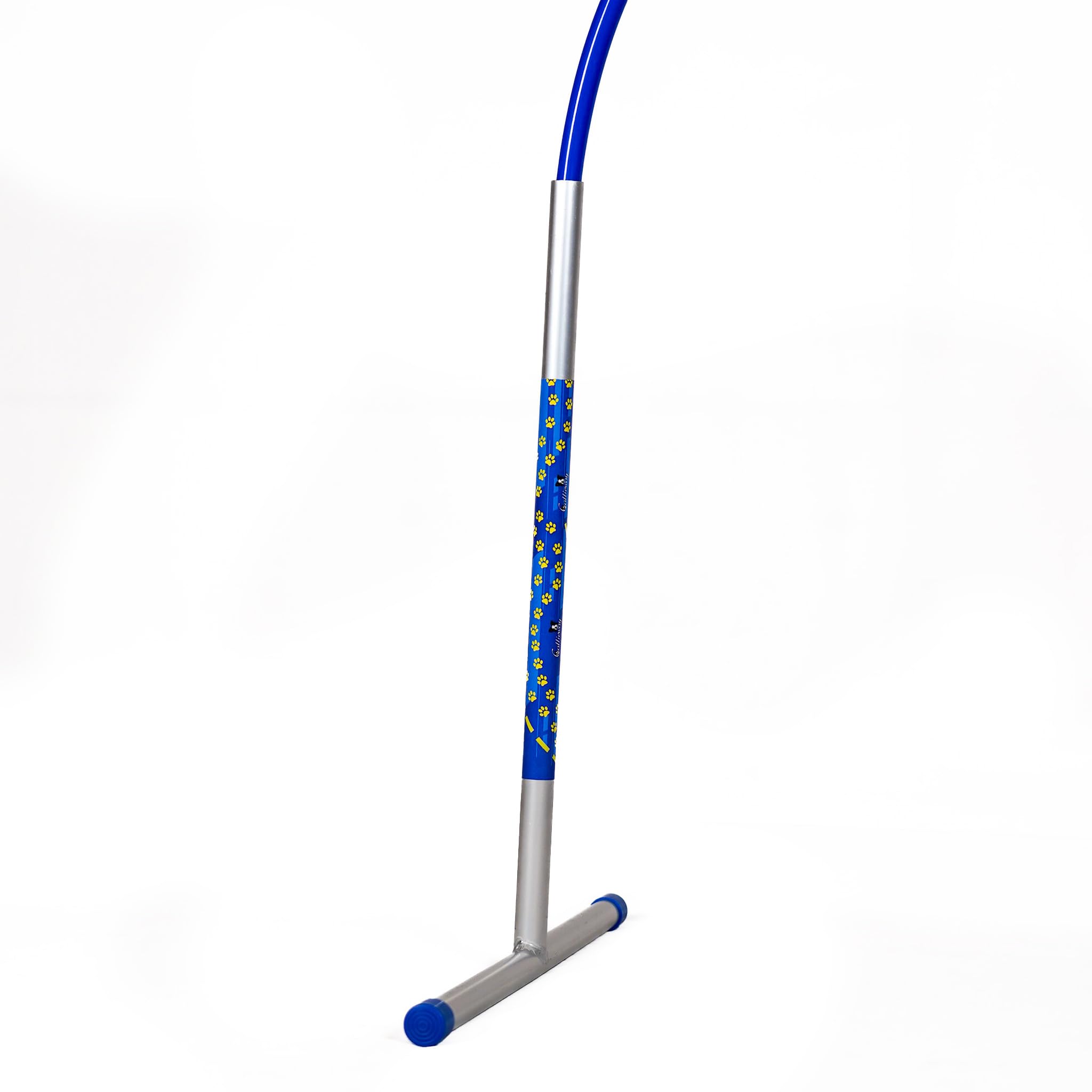 Callieway Hoopers Agility Hoops Lot de 6 cerceaux en aluminium Bleu (sans barre centrale)