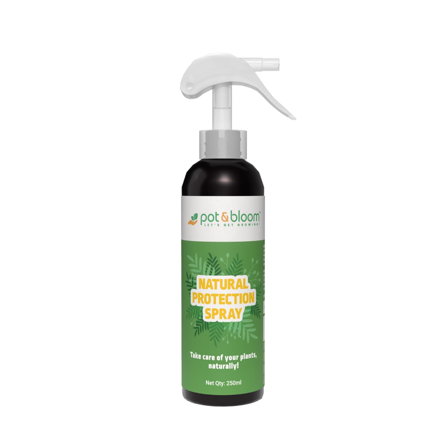 Natural Protection Spray For Plants| 250 ml, For Home Garden| Organic Neem Oil Plant Protectant| Natural Insecticide and Pest Control Spray for Plants| Fungus, Insects Control