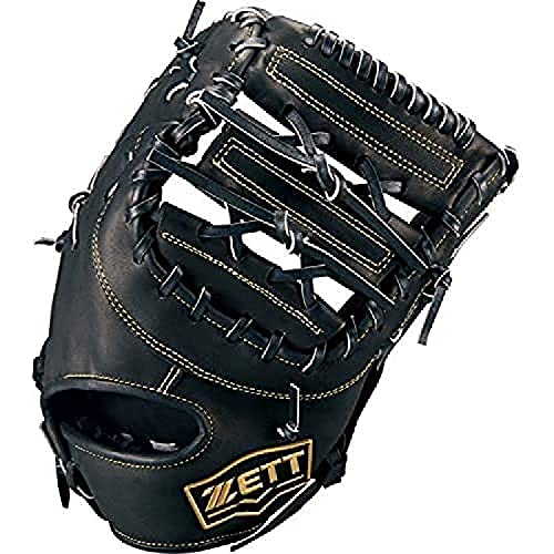 ゼット 硬式野球 ファーストミット ネオステイタス 一塁手用 右投用 ブラック BPFB18023