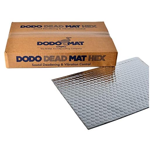 Dodo Mat DEADN Hex Sound Deadening Sheets
