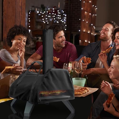 Housse de transport pour four à pizza anti-poussière avec poignées de voyage - 2