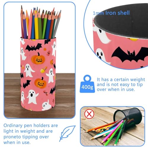 Pot à crayons Halloween musical pour décorer votre bureau d'automne