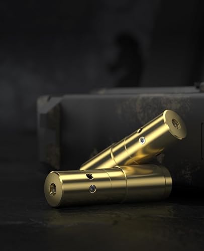 Miniatura 6 de Feyachi Láser de avistamiento de calibre .223 0.219 in0.354 in Red Dot Laser Boresighter para pistola pistola con interruptor de cola incluido