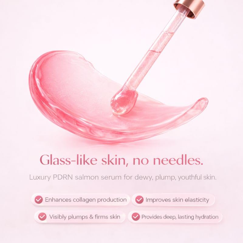 PDRN Peptide Repair Serum – High-Purity Salmon DNA, Peptide Complex, Niacinamide – Hydrating & Firming Facial Serum – Made in Korea - Image 4