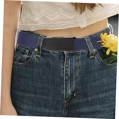 Men Canvas Belt Durable Webbing Waistband for Daily Formal Wear Fashionable Accessory for Gentlemen Safe Tear Resistant Material3