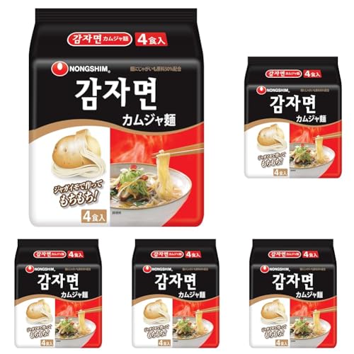 【農心】カムジャ麺 100g×4食入り (× 5)