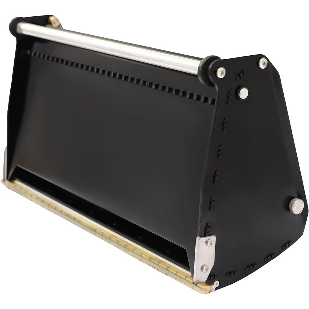 Caja de acabado plana para paneles de yeso, raspador de masilla de aluminio para paneles de yeso, herramienta de enlucido para placas de yeso, 8 pulgadas
