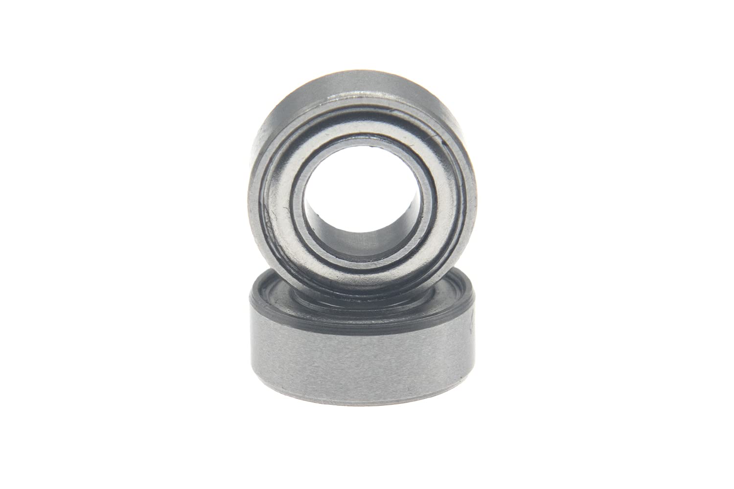 RESALET R188ZZ Deep Groove Ball Bearings Z2 1/4 Inch x 1/2 Inch x 3/16 Inch Double Metal Shielded Chrome Steel, Pack of 10 Pieces