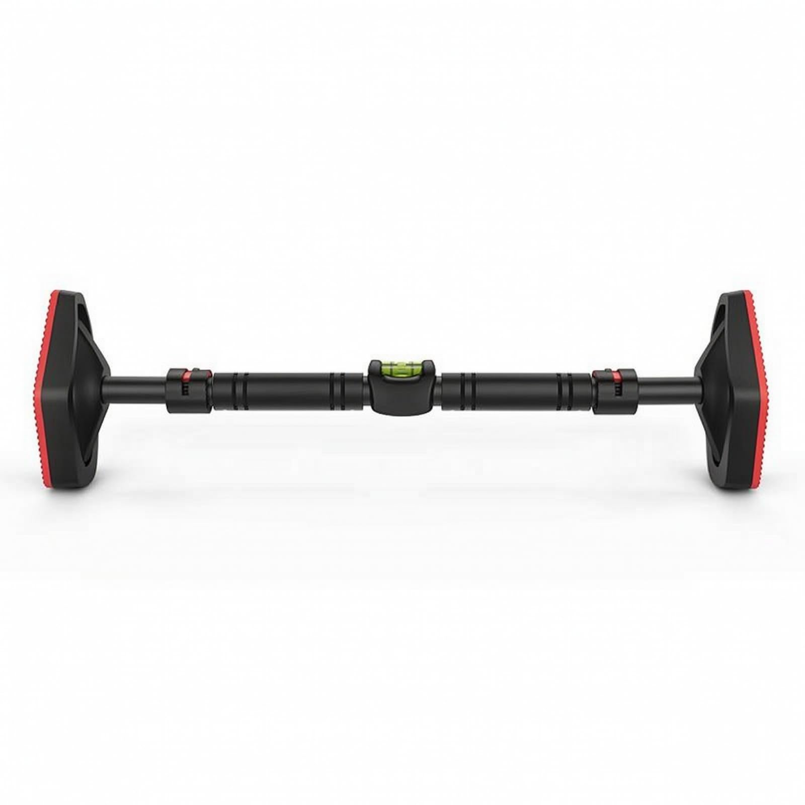 Sbarra Trazioni Indoor Barra Porta Casa, 96-135cm, Modello Anti-allentamento con Livella A Bolla A Rombo 96-135cm