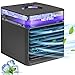 Produktbild Micacorn Mobile Klimageräte, USB Air Cooler, 4 in 1 Klimaanlage, Luftbefeuchter und Luftreiniger, Desktop Luftkühler mit 3 Geschwindigkeitsstufen & 7 Stimmungslichtern für Zuhause und Büro(Black)