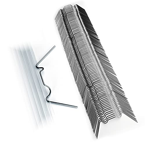 ✔[Xtra forte] Le piastre per serra di Kaiser Plastic hanno uno spessore di 1,6 mm | più forti e più spesse rispetto alle staffe comparabili | Alta forza di serraggio | Particolarmente adatte per pannelli a camera cava fino a uno spessore di 6 mm