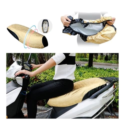 Almohadilla aislamiento térmico moto y cubierta protectora asiento 4