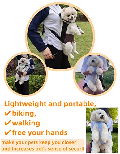 Clopon Dogs Cat Backpack Carriers For Small Dogs Frenchie Dog Yorkie Bags For Traveling Carrier For Puppy (Small(4-6Lbs)), A #TOP2