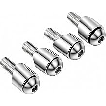 Chrome Docking Hardware Kit, Steel 4-Point Luggage Rack