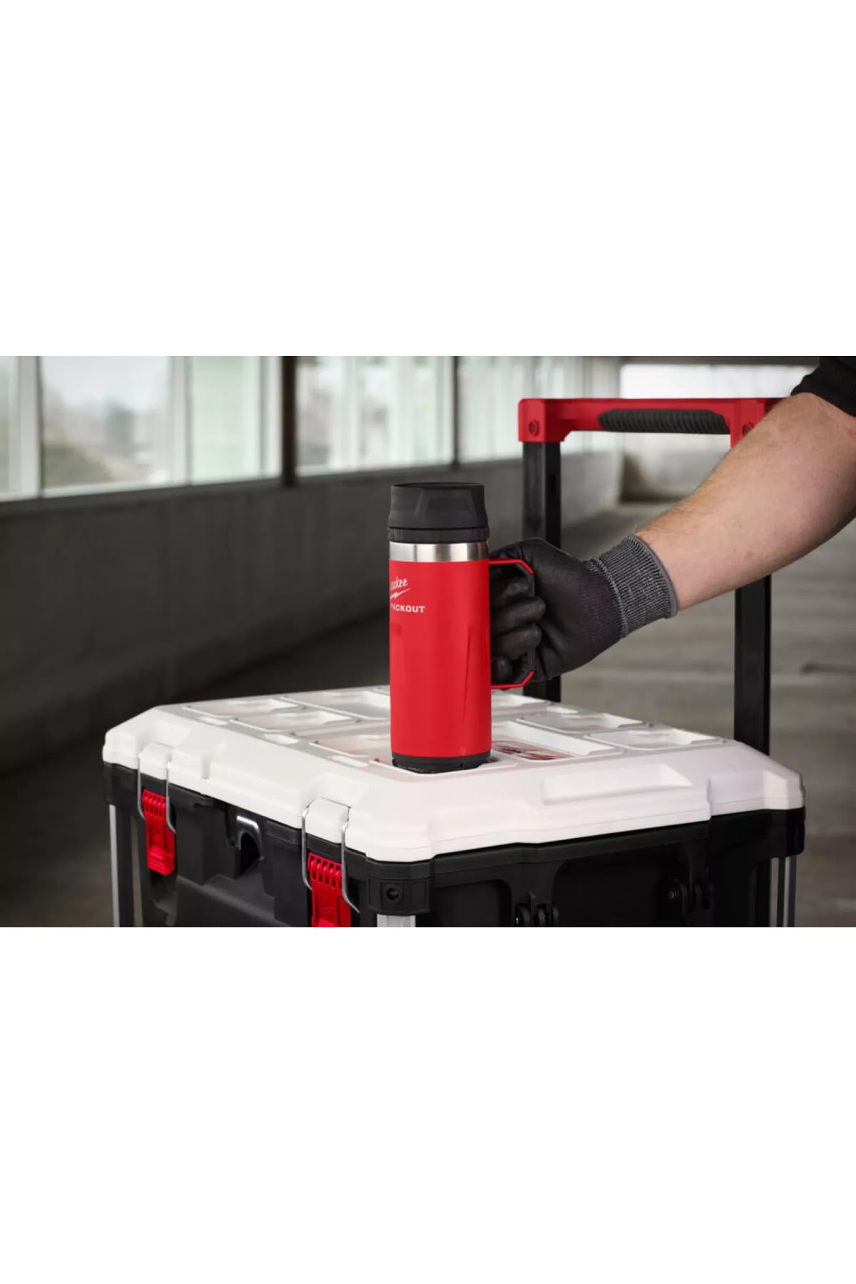 Milwaukee Milwauke Packout Mug Termos Bardak 532 ml Kırmızı - 4932493471