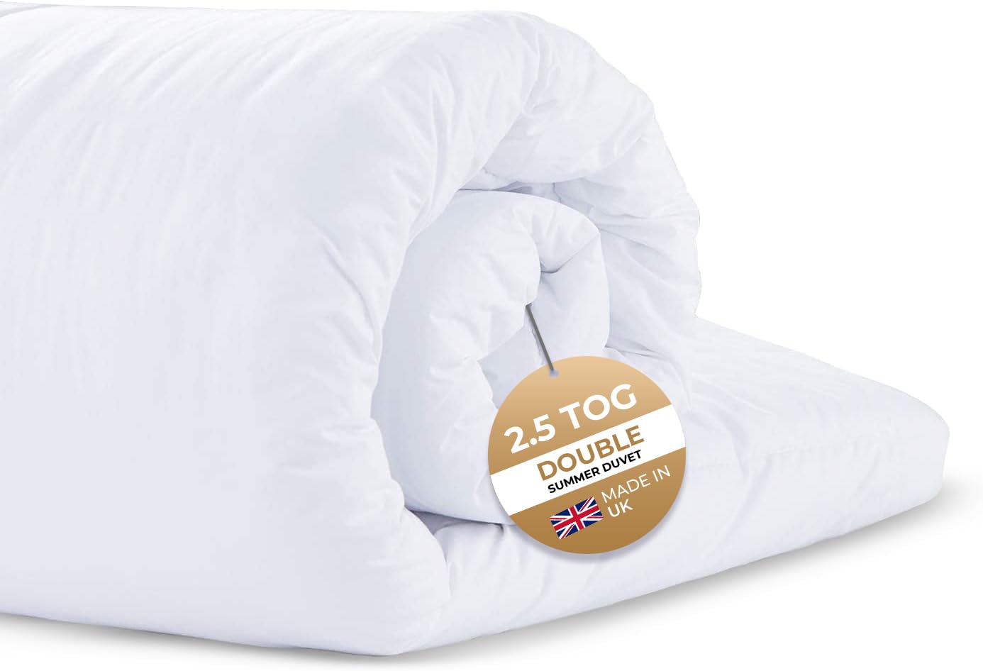 Imperial Rooms Double Duvet 2.5 Tog Cool Summer Anti Allergy Duvet Light Weight Premium Soft Quilt UK Made — image 1