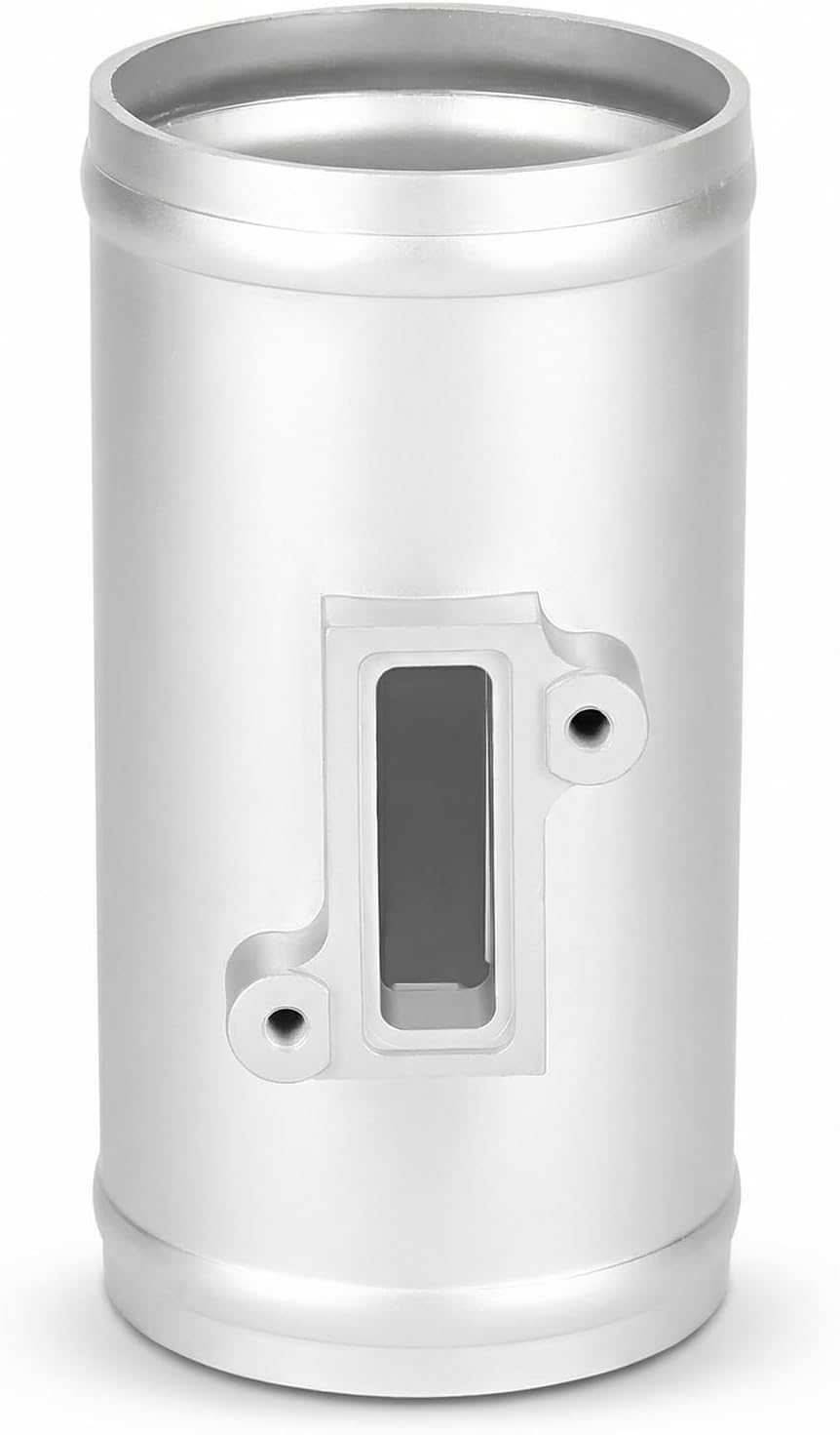 Air Flow Sensor Base, Aluminum Alloy MAF Air Intake Meter Mount, Mass Airflow Sensor Adapter Mount Fit for Honda, Nissan (63mm / 2.5in)