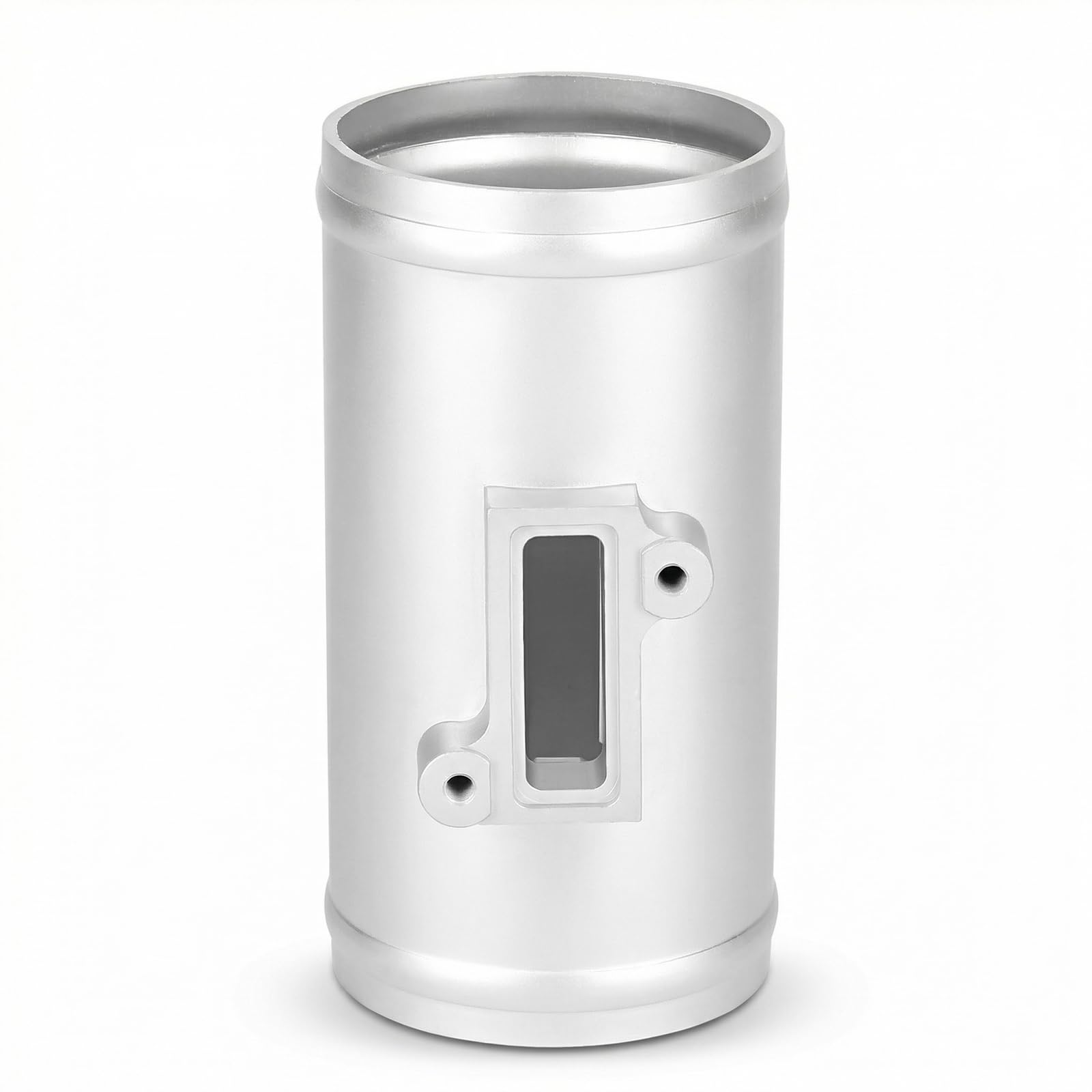 Air Flow Sensor Base, Aluminum Alloy MAF Air Intake Meter Mount, Mass Airflow Sensor Adapter Mount Fit for Honda, Nissan (63mm / 2.5in)