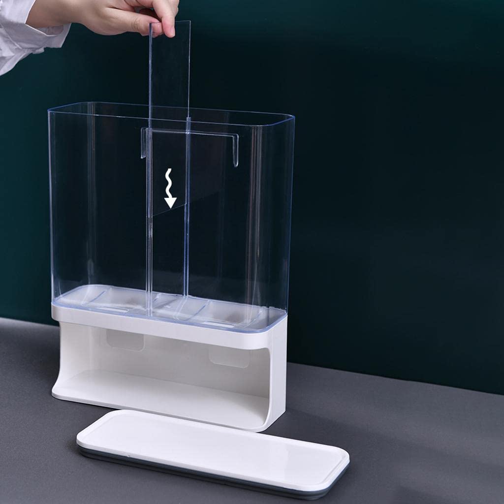 Vorratsbehälter Getreide Spender Lebensmittelbehälter Aufbewahrungsbox Lebensmittelspender Aus Lebensmittelechtem mit Großem Fassungsvermög, 3000ML