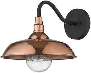 Burry 1-Light Copper Wall Light