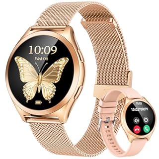 Smart Watch Women Smartwatch Sport: Fitness Watch with Bluetooth Call Sleep Monitor Heart Rate Blood Pressure SpO2 114 Sports Modes Step Counter IP68 Waterproof 1.27'' Activity Tracker for Android iOS