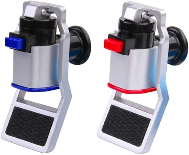 Water Cooler Faucet Water Cooler Faucet Replacement, Red and Blue Water Cooler Faucet Plastic Water Dispenser Fits Adaptor Hot Cold Water Faucet Replacement 2 Pieces