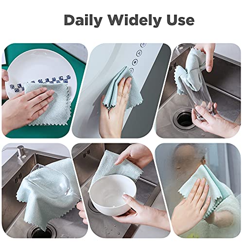 Bigqin 10 pezzi Panno in PVA, Squame di Pesce